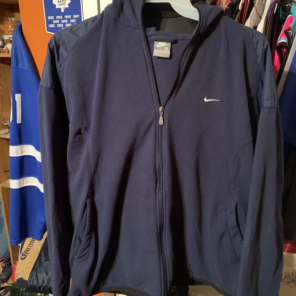 Nike zip up sweater